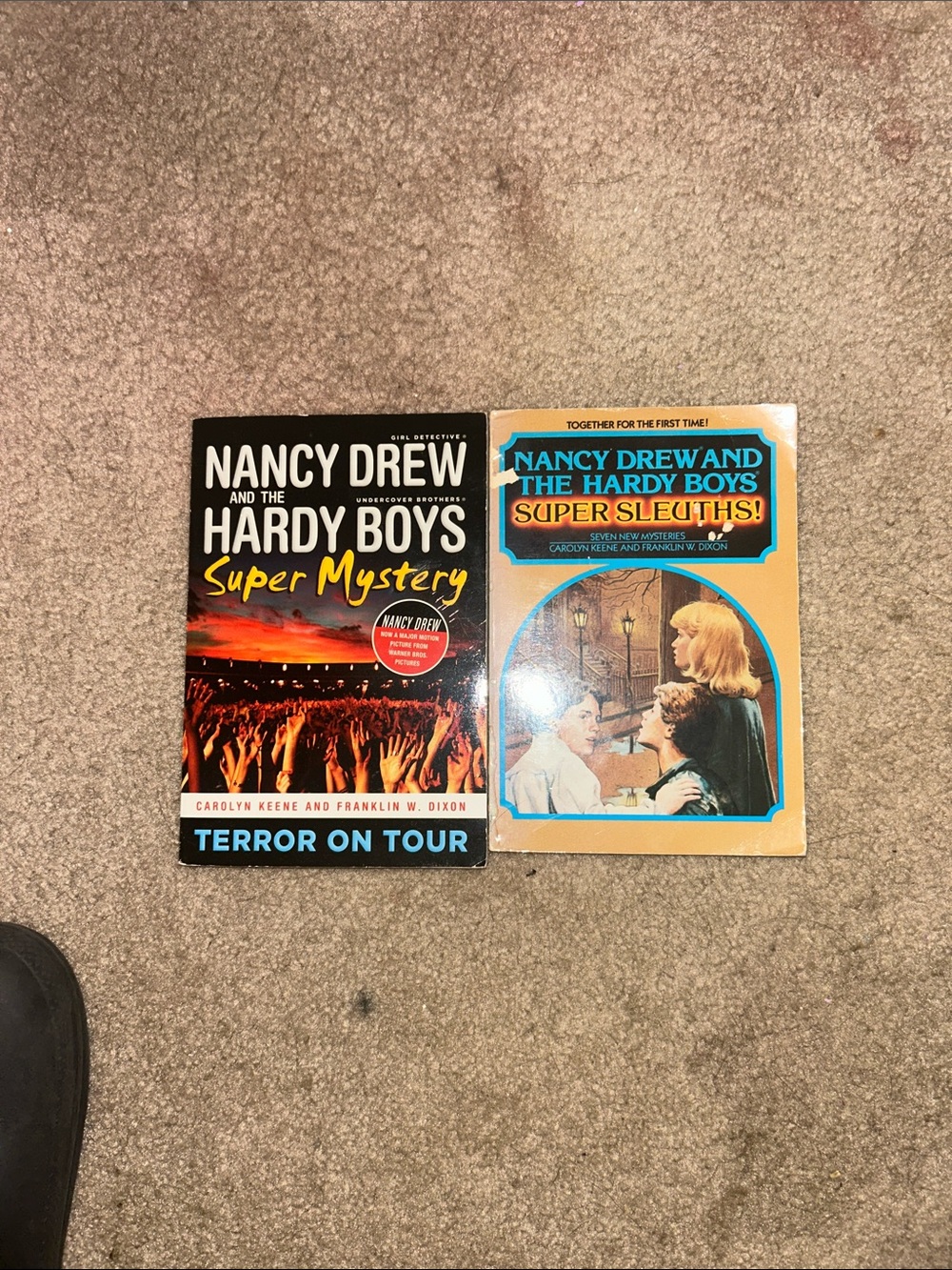 Nancy Drew and The Hardy Boys paper book Novels